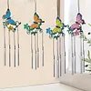 Acrylic Butterfly Wind Chimes - 5D DIY Craft Pendant