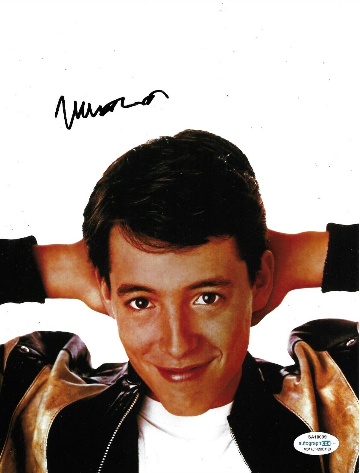 Matthew Broderick Signed Ferris Buellers Day Off 10x8 Photo Poster painting AFTAL ACOA