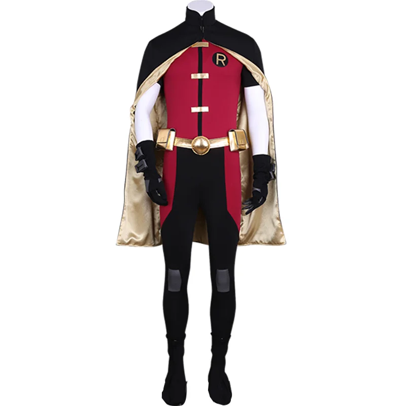 Batman Justice League vs. Teen Titans Robin Cosplay Costume outfit