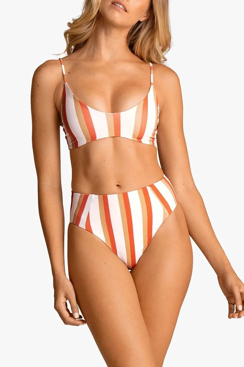Sexy High Waist Print Swimsuit