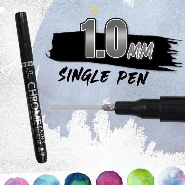 Liquid Mirror Chrome Marker