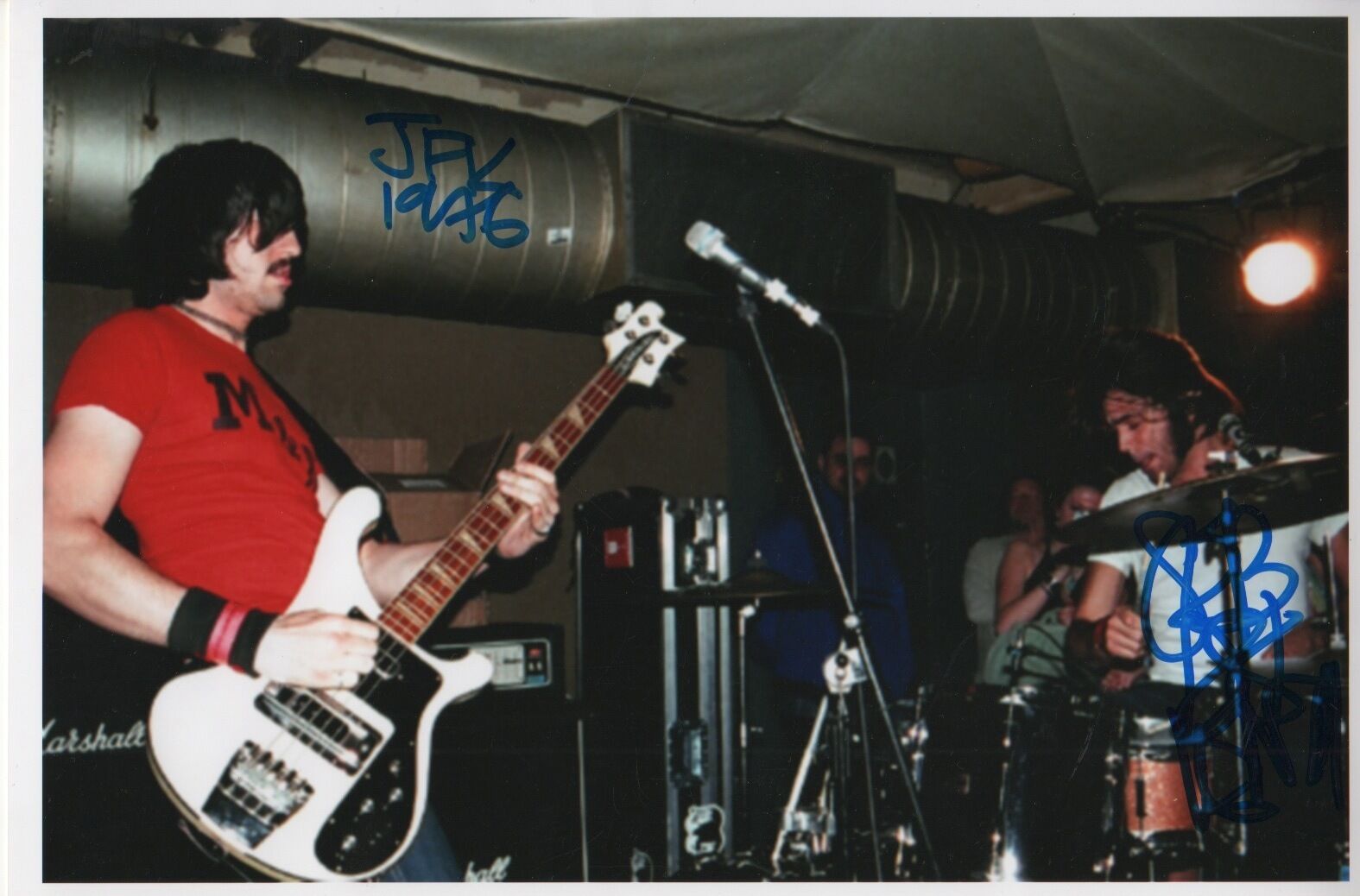 Death From Above 1979 Band full signed 7x11 inch Photo Poster painting autographs