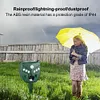 Solar Animal Repeller Mouse Repellent IP44 Waterproof for Raccoons Rabbits Foxes