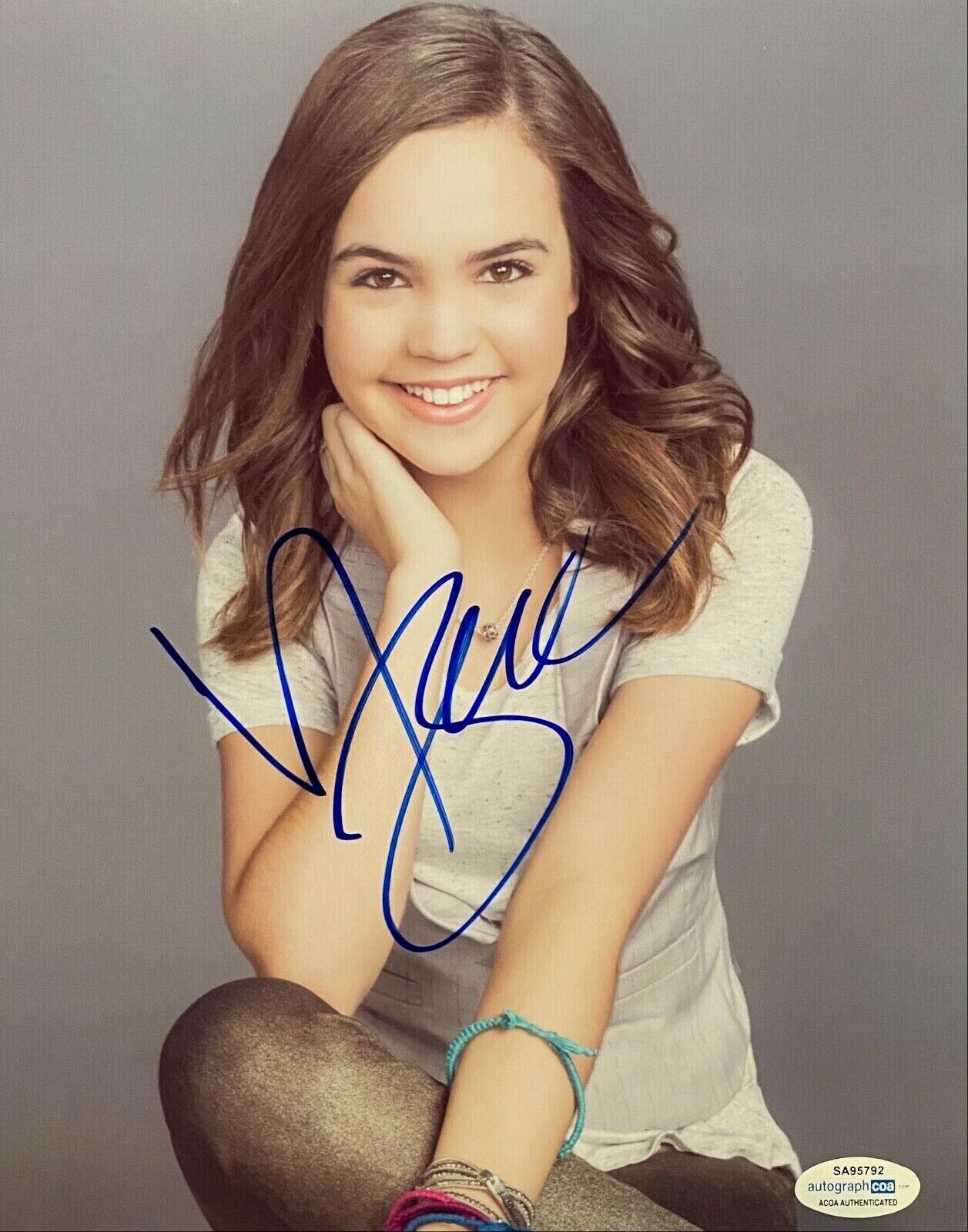 Bailee Madison Signed Autograph 8x10 Photo Poster painting The Fosters Good Witch ACOA COA