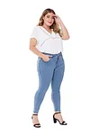Stretch Washed Slim Women's Jeans