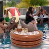 Inflatable Water Bull Cooler Multifunctional Drinks Cooler Tray for Summer Party
