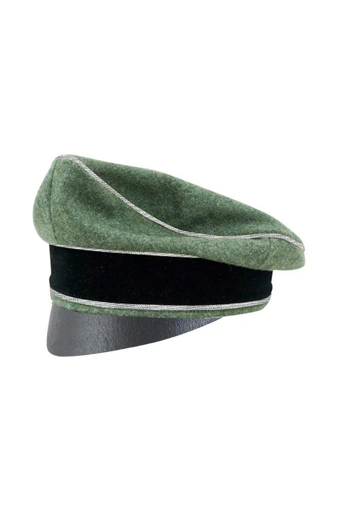   Waffen Elite Wool Crusher Cap Small Visor German-Uniform