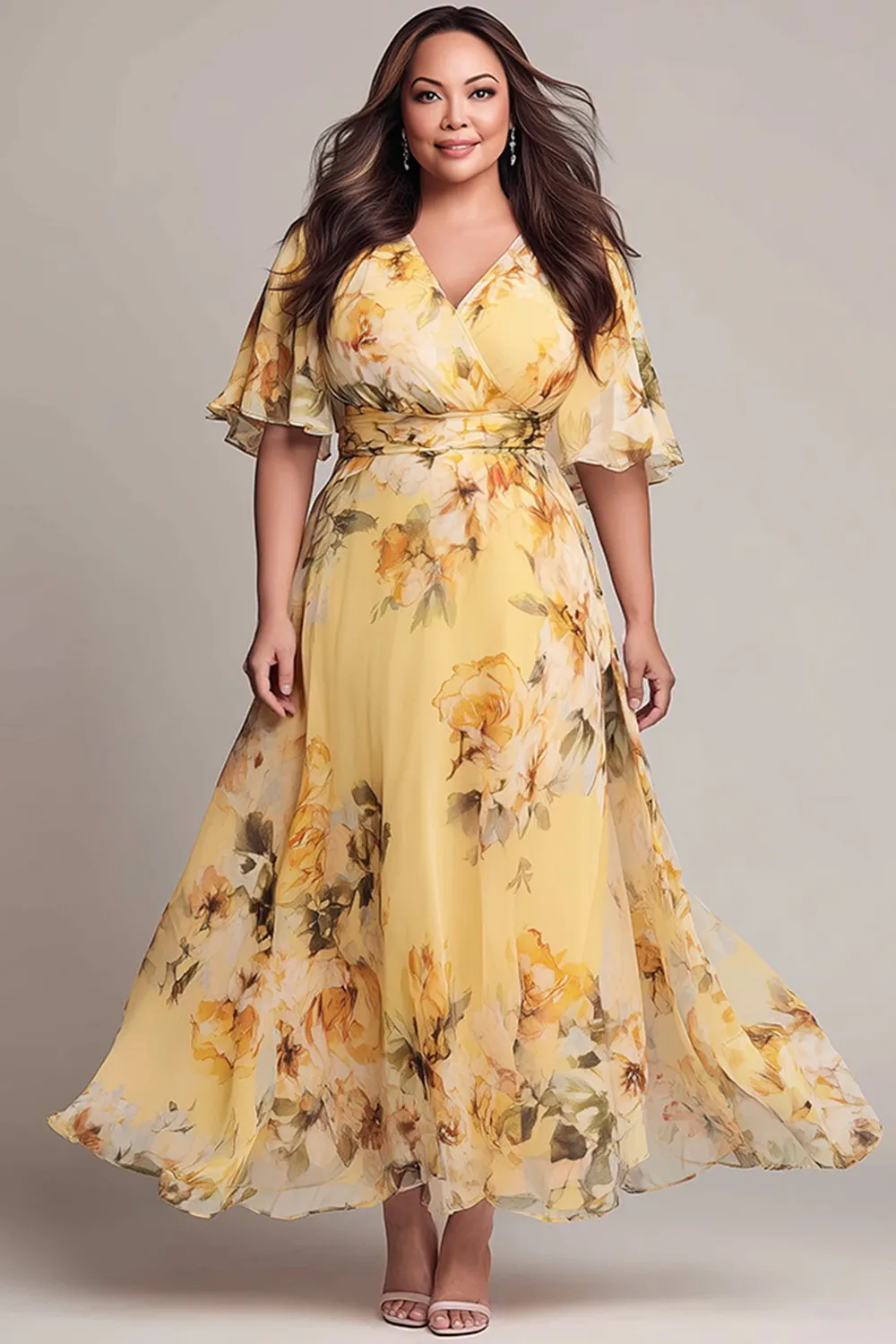 cmeo denim dress COLLECTIVE No One Else Monogram Color:IVORY-2 Bohemian Wedding Dress style design with internal Cute Dresses | Rompers
