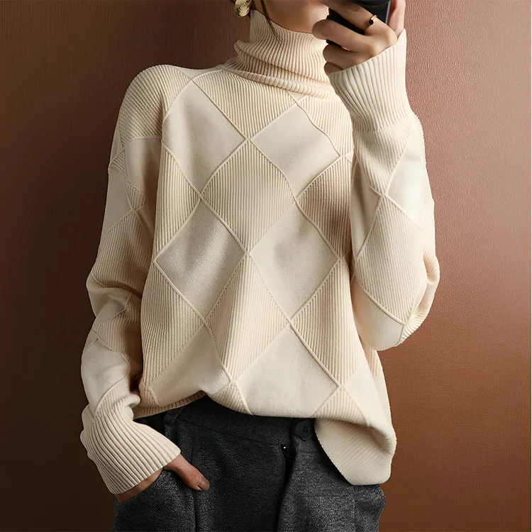 KNITTED TURTLENECK