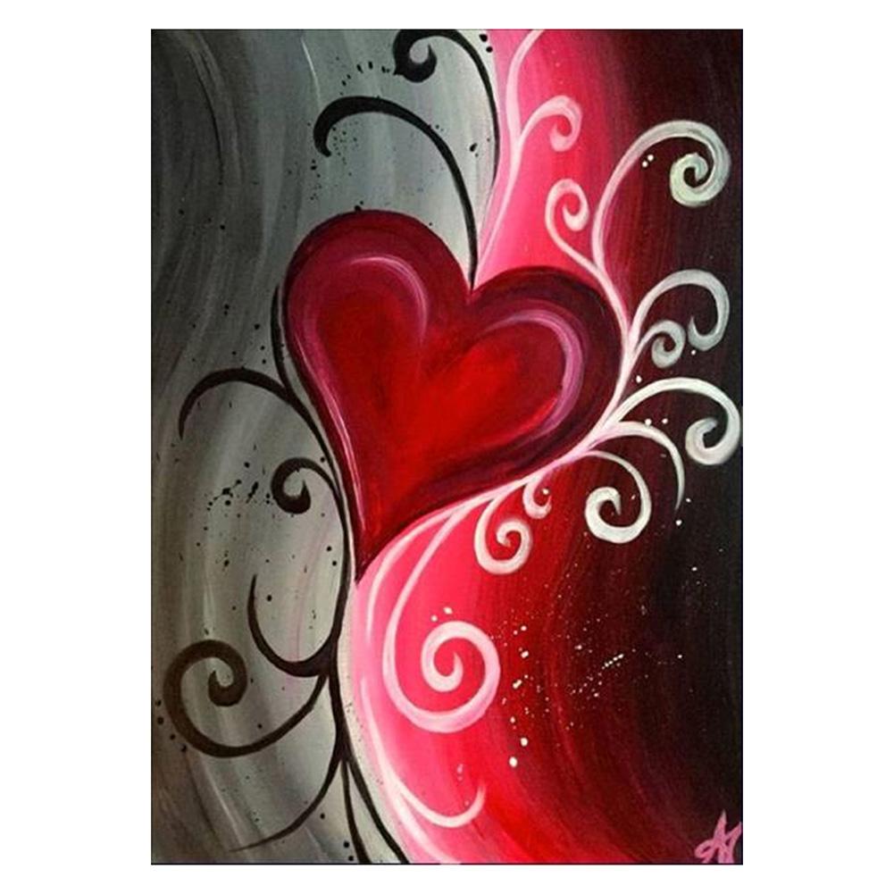 

30*40CM - Love He - Round Drill Diamond Painting, 501 Original