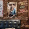 Cowboy Girl - Metal Tin Signs(8*12Inch/12*16Inch)