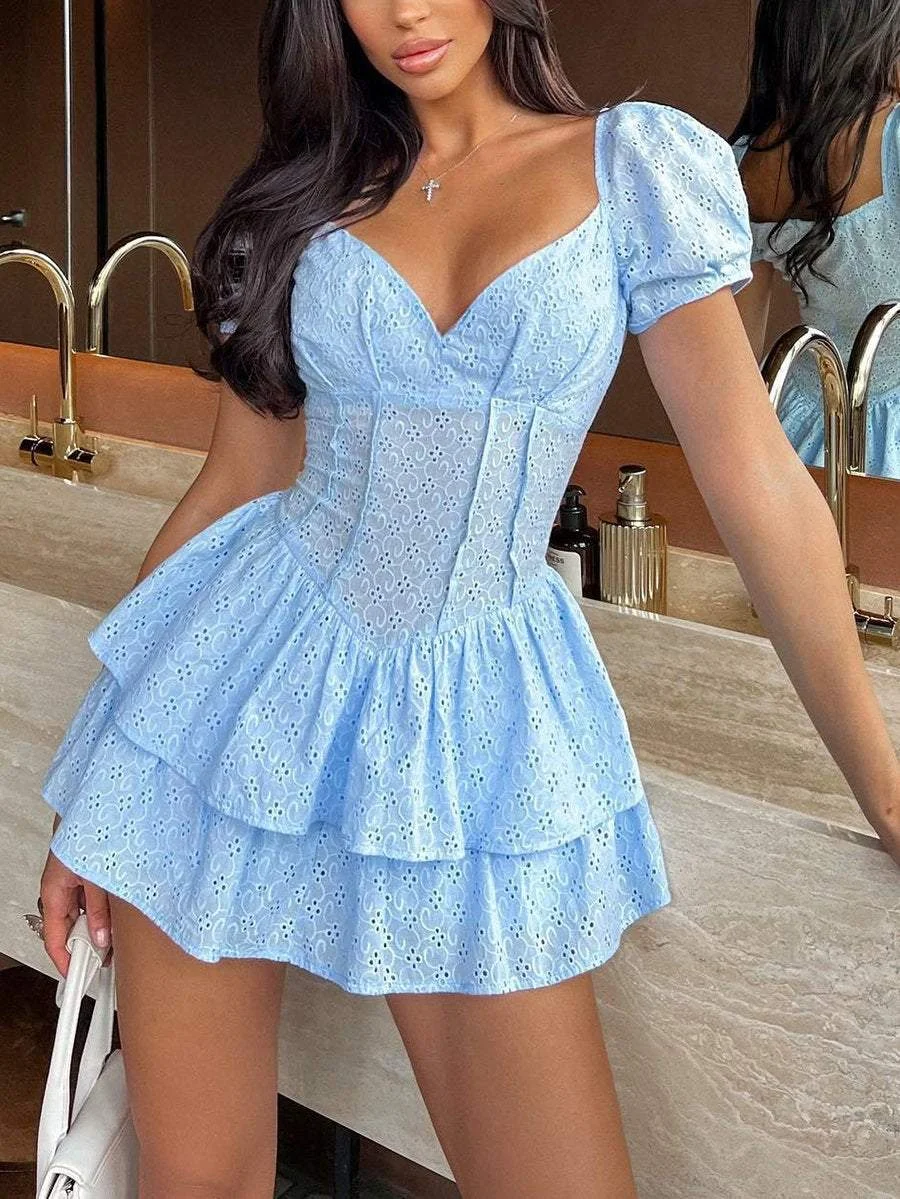 Sexy cutout mini dress