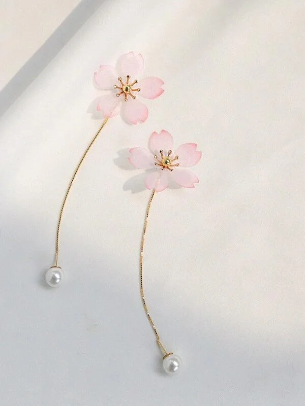 Sakura Pink Earrings BE758