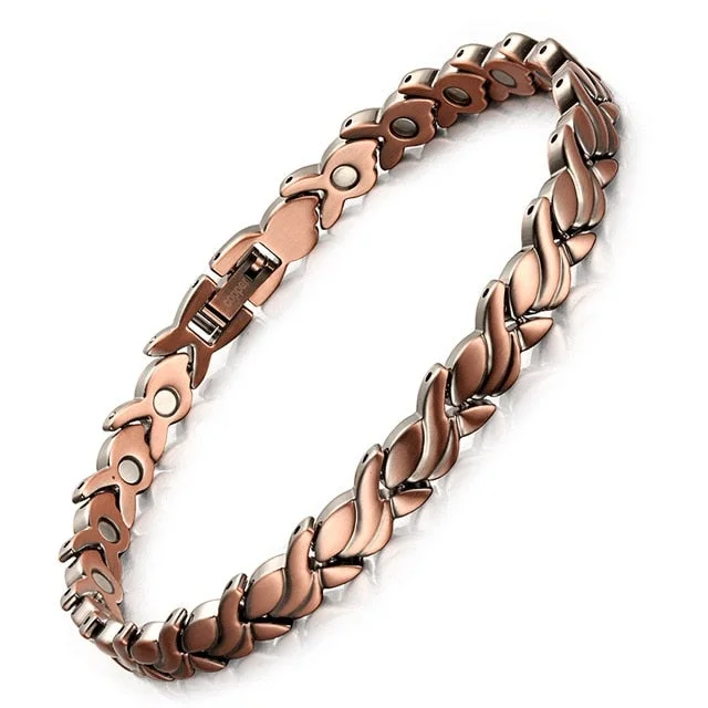 Pure Copper Magnetic Therapy Bracelet For Women