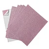 10 Pack | Pink Self-Adhesive Glitter DIY Craft Foam Sheets - 12"x10"