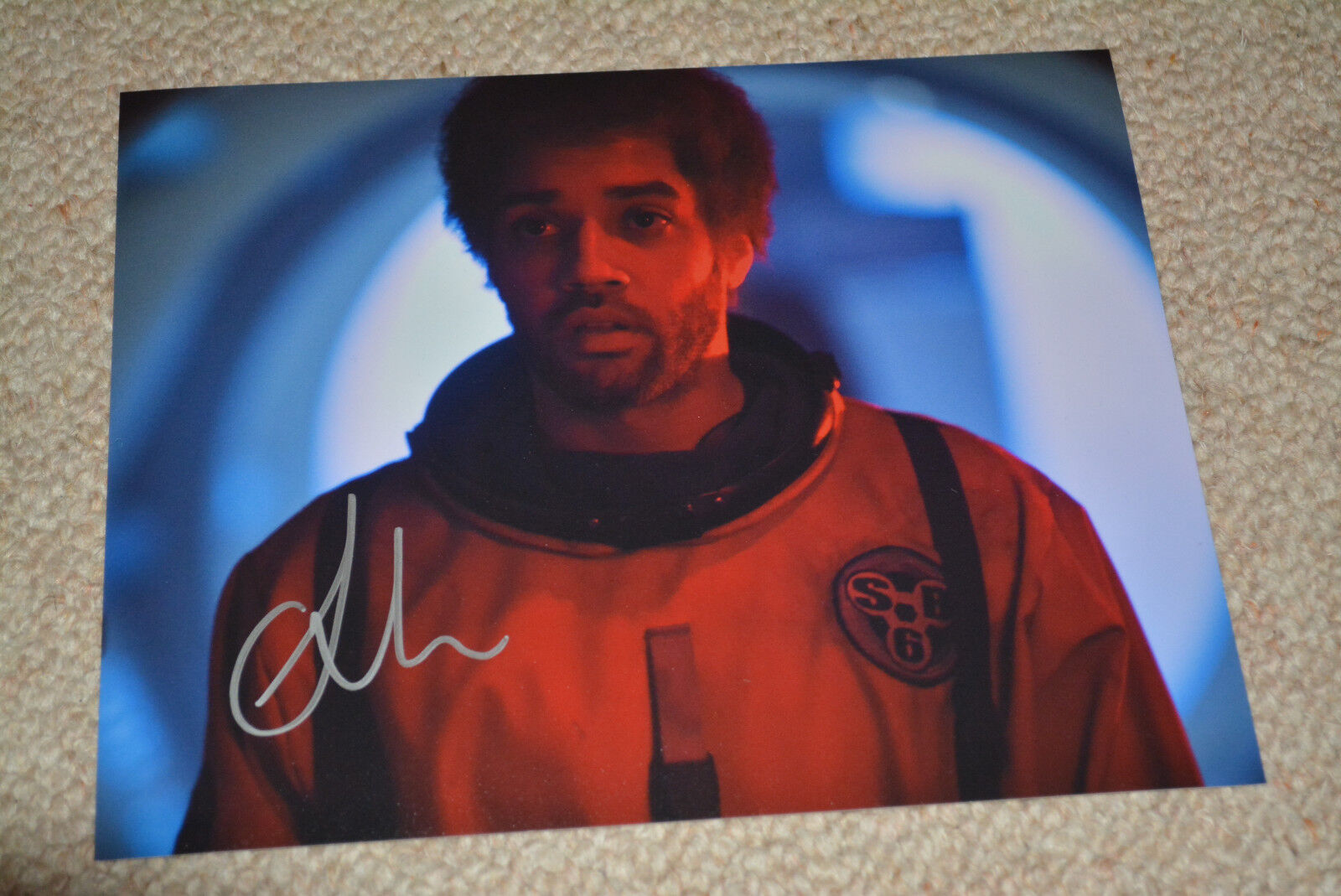 SAMUEL ANDERSON signed autograph 8x10 20x25 cm In Person DOCTOR WHO