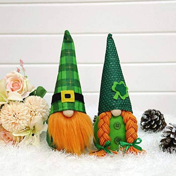St. Patrick's Day Gnome Dolls Decoration (2pcs/set)
