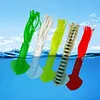 5Pcs 30cm Fishing Soft Lures Luminous Squid Lures Artificial Bait for Saltwater