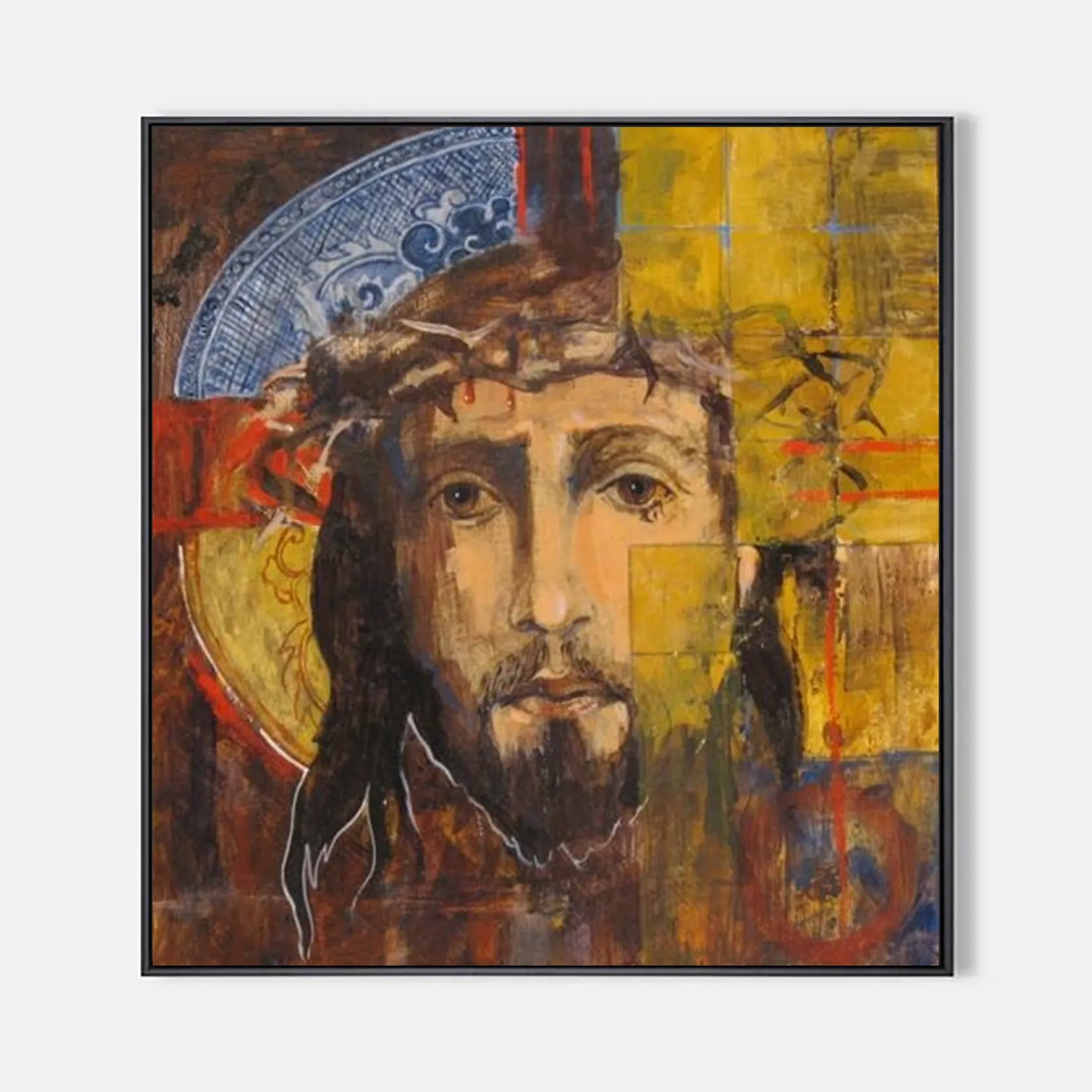 Arabelart Framed Canvas Art / Hand-Painted Masterpiece / AR1513
