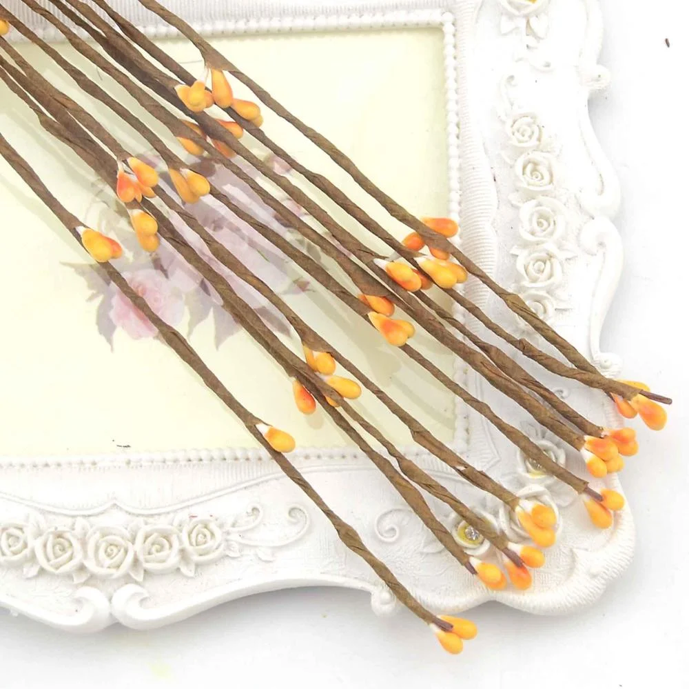 10pcs cheap 40CM artificial branch flower wedding decoration DIY clip art flower craft ornaments fake flowers