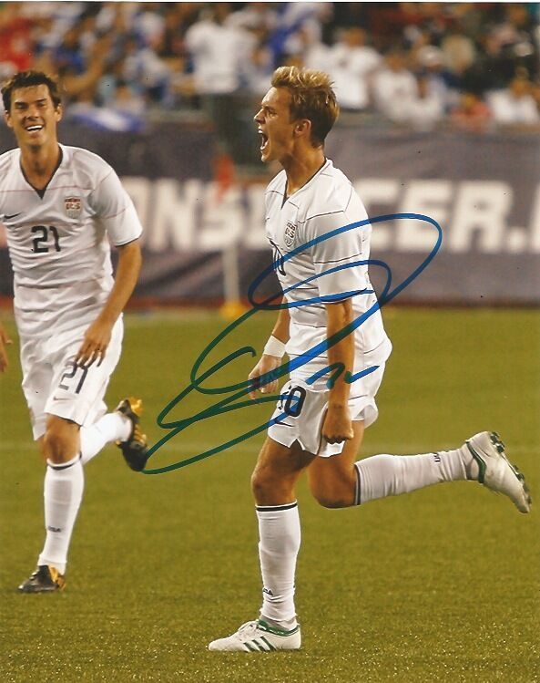 Team USA Stuart Holden Autographed Signed 8x10 Photo Poster painting COA Celebration