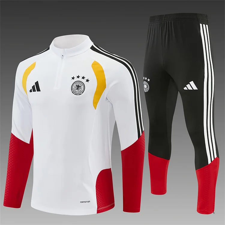 Germany 2026 World Cup White Half-Length Training Jersey 1:1 Thai Quality