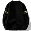 Men's High-End Trendy Loose Color-Blocked Sweater