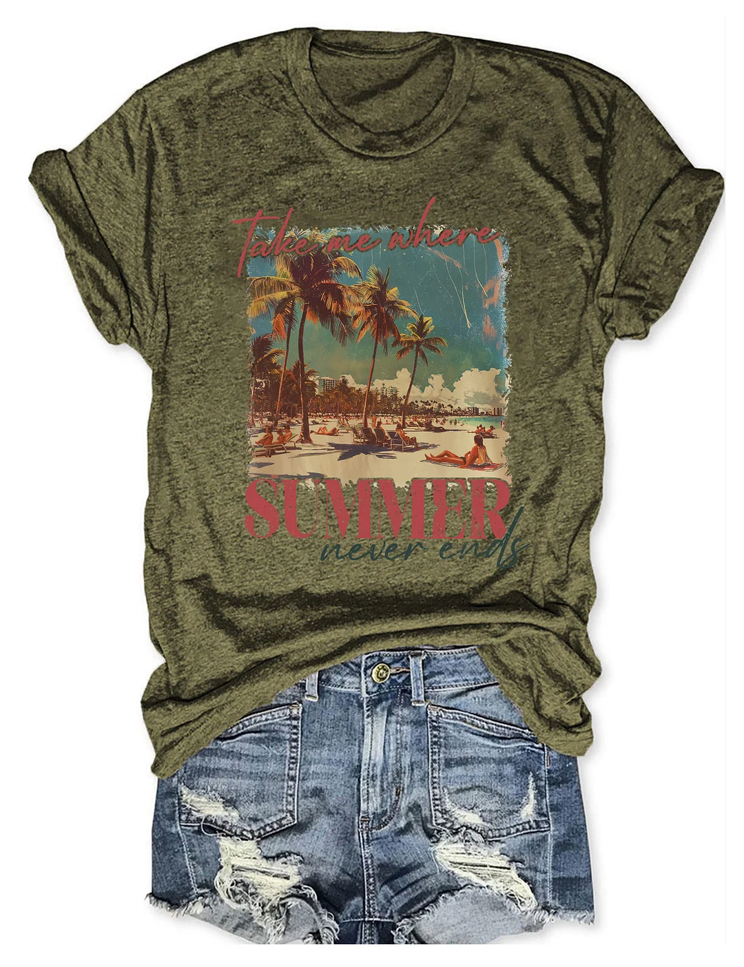 Take Me Where Summer Never Ends T-shirt