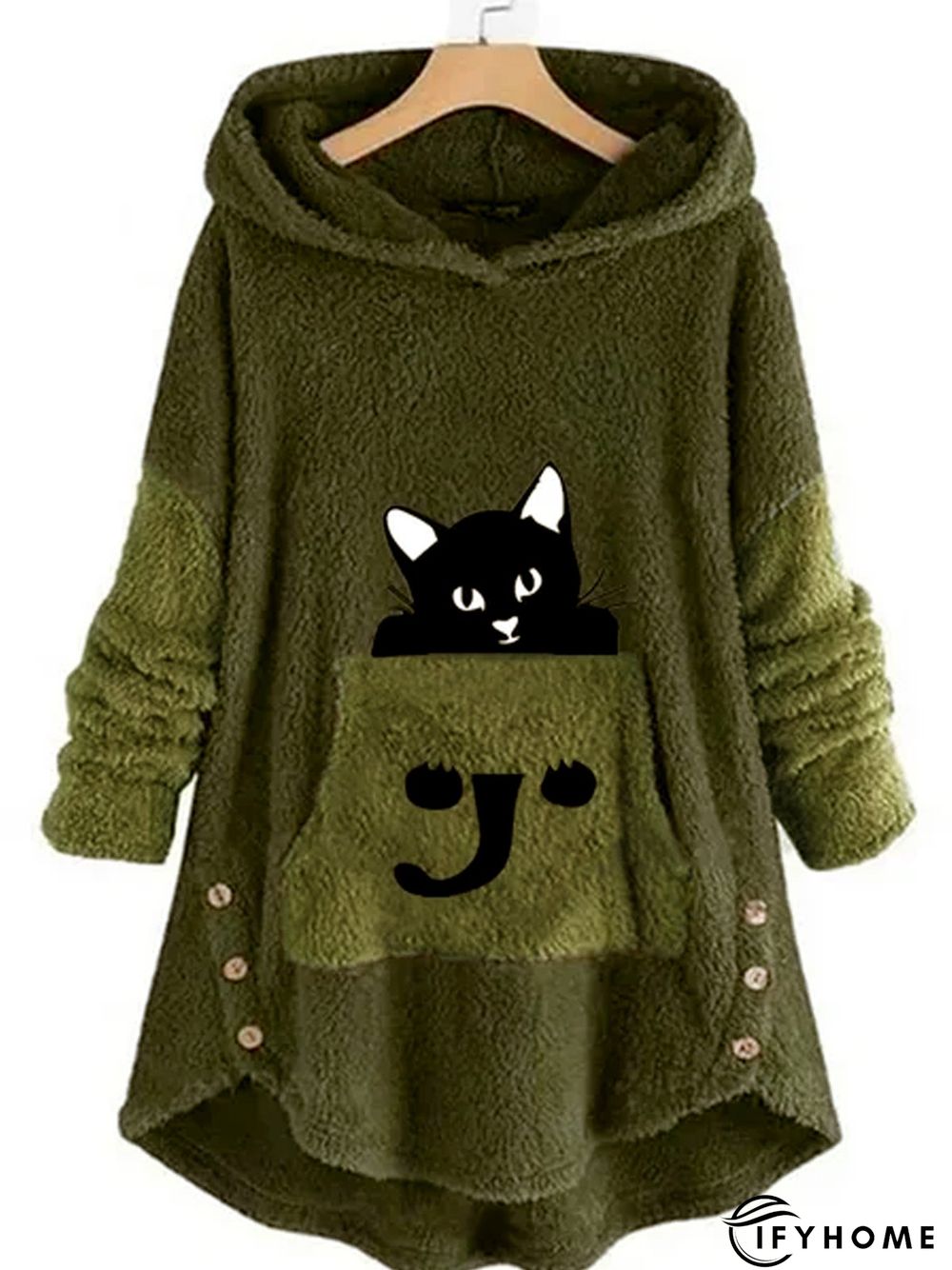 Hooded Casual Sweatshirt | IFYHOME