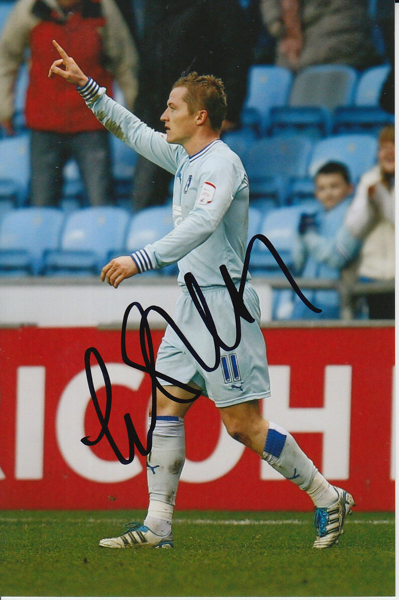 COVENTRY CITY HAND SIGNED GARY MCSHEFFREY 6X4 Photo Poster painting 6.