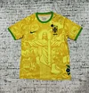 2024 Brazil Special Edition Jesus Yellow Football Shirt 1:1 Thai Quality