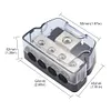 Auto Junction Box Car Audio Power Distribution Block 2/3/4 Way Wire Distribution