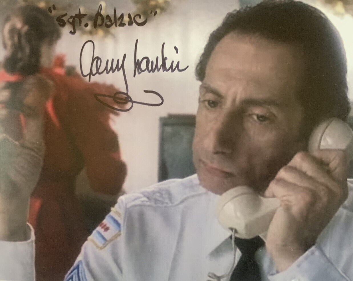 LARRY HANKIN HAND SIGNED 8x10 Photo Poster painting HOME ALONE AUTOGRAPH AUTHENTIC COA