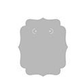 Piggy Craft metal cutting dies cut die mold Various earring tags Scrapbook paper craft knife mould blade punch stencils dies