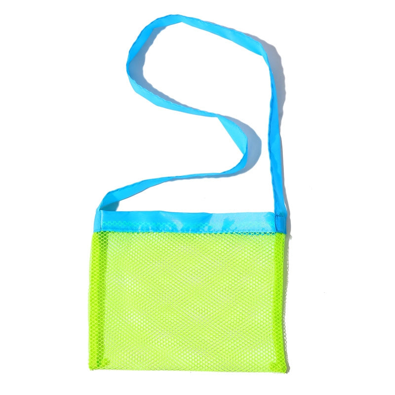Vacation Solid Color Square Zipper Beach Bag
