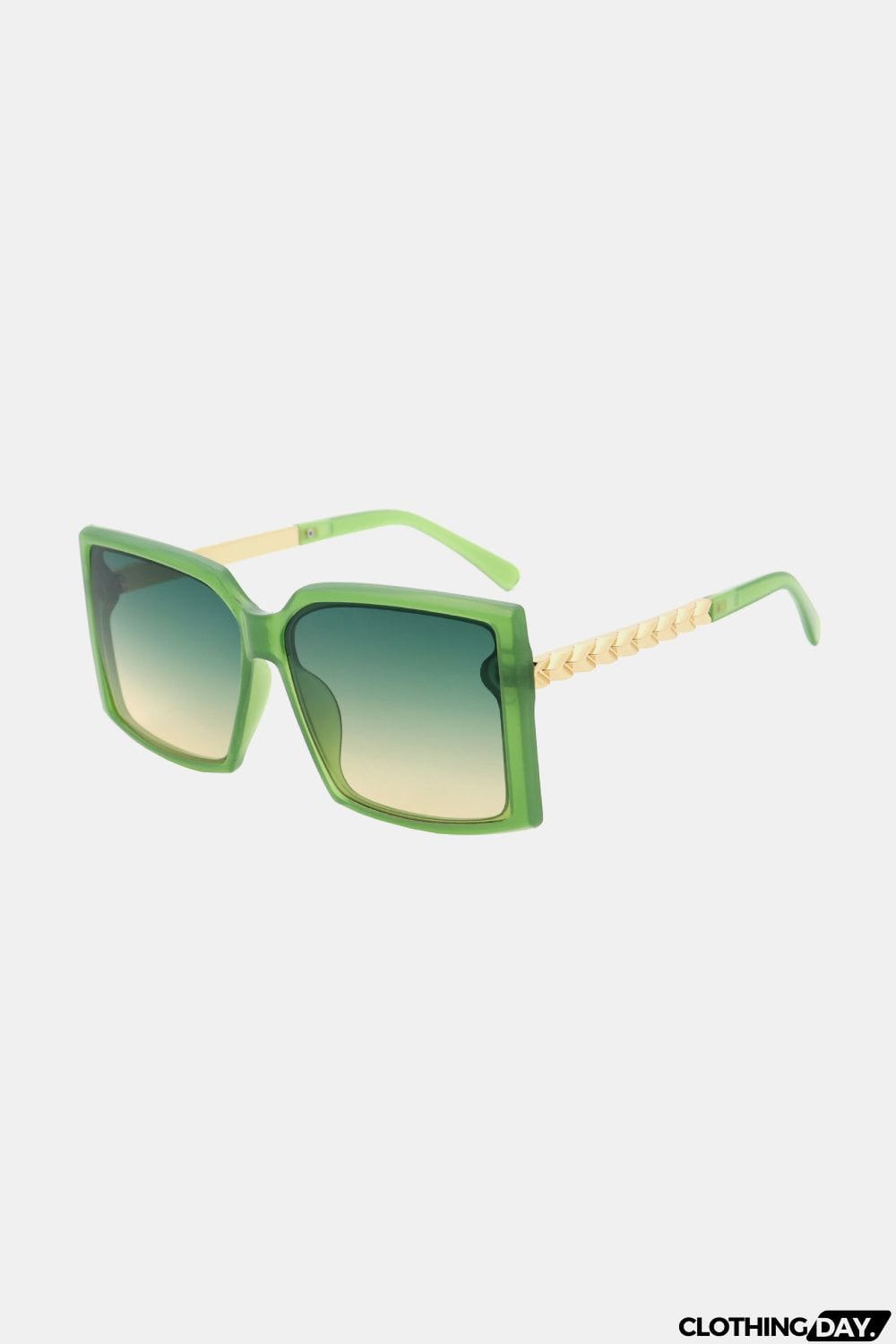 Polycarbonate Frame Square Sunglasses