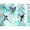 Diamond Painting -DIY Round Drill Hummingbird(50*40 CM)