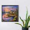 Diamond Painting-Square AB Drill Garden House(45*45CM)