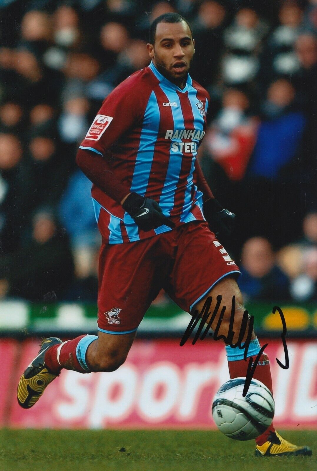 Marcus Williams Hand Signed 12x8 Photo Poster painting - Scunthorpe United Autograph 2.