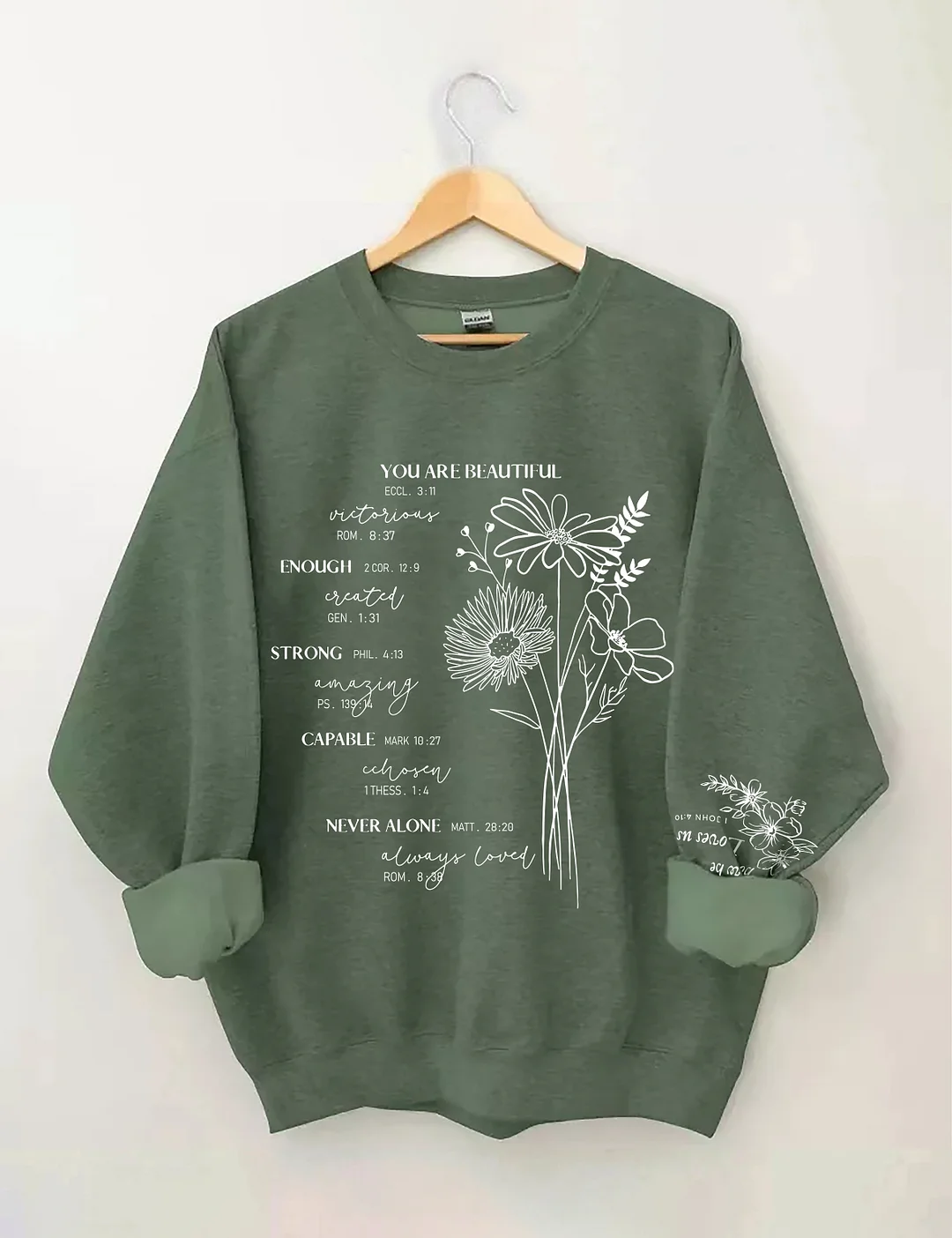 You Are Beautiful Sweatshirt