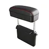 Car Armrest Box Elbow Support Adjustable Height Center Console Storage Organizer
