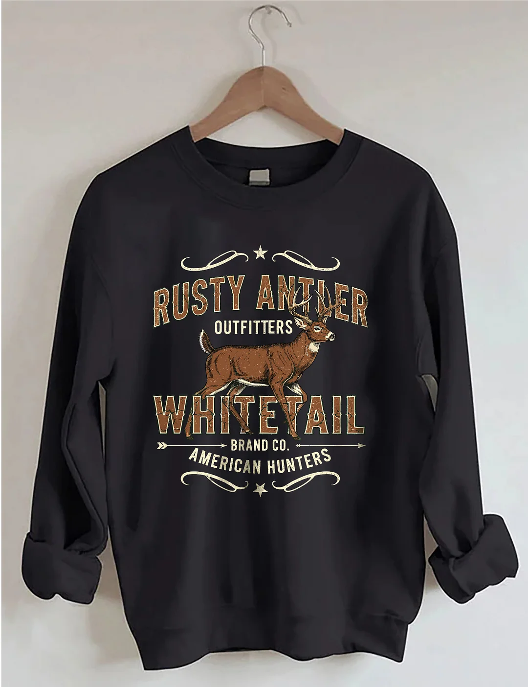 Rusty Antler Whitetail Sweatshirt