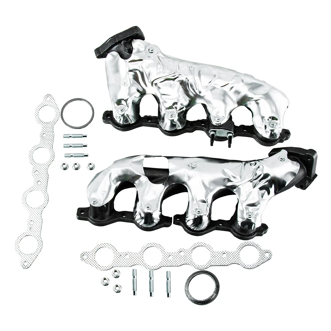 Alloyworks Exhaust Manifold Left & Right For 1999-13 Silverado Escalade Savana Hummer H2