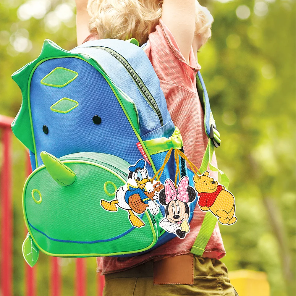 10pcs Disney Crystal Rhinestone Pendants Special Shaped Home Garden Decoration