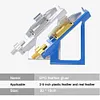 Metal Arrow Tail Feather Sticking Device Adjustable Archery Fletching Stick