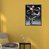 Art danseuse fille-pleine peinture ronde diamant-30 * 40cm