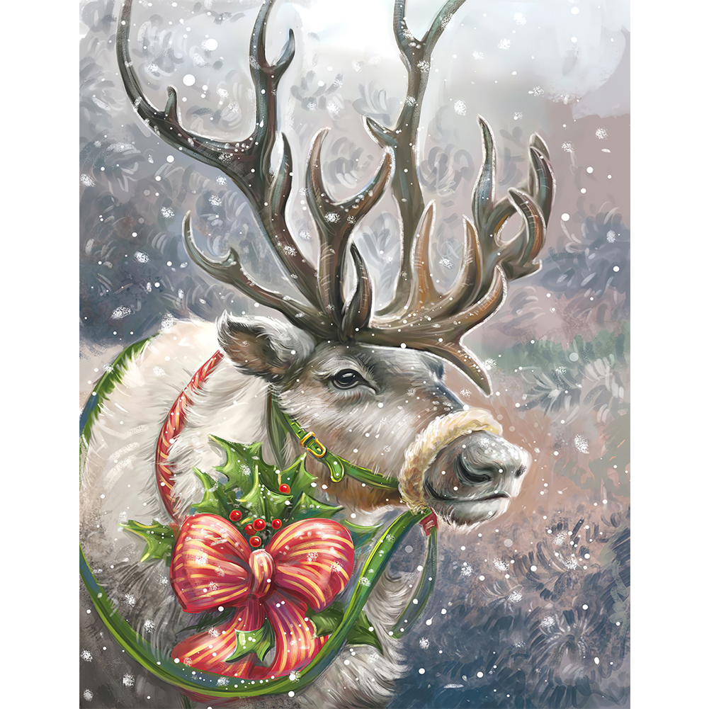 

Deer - Round Drill Diamond Painting - 30*40CM, 501 Original