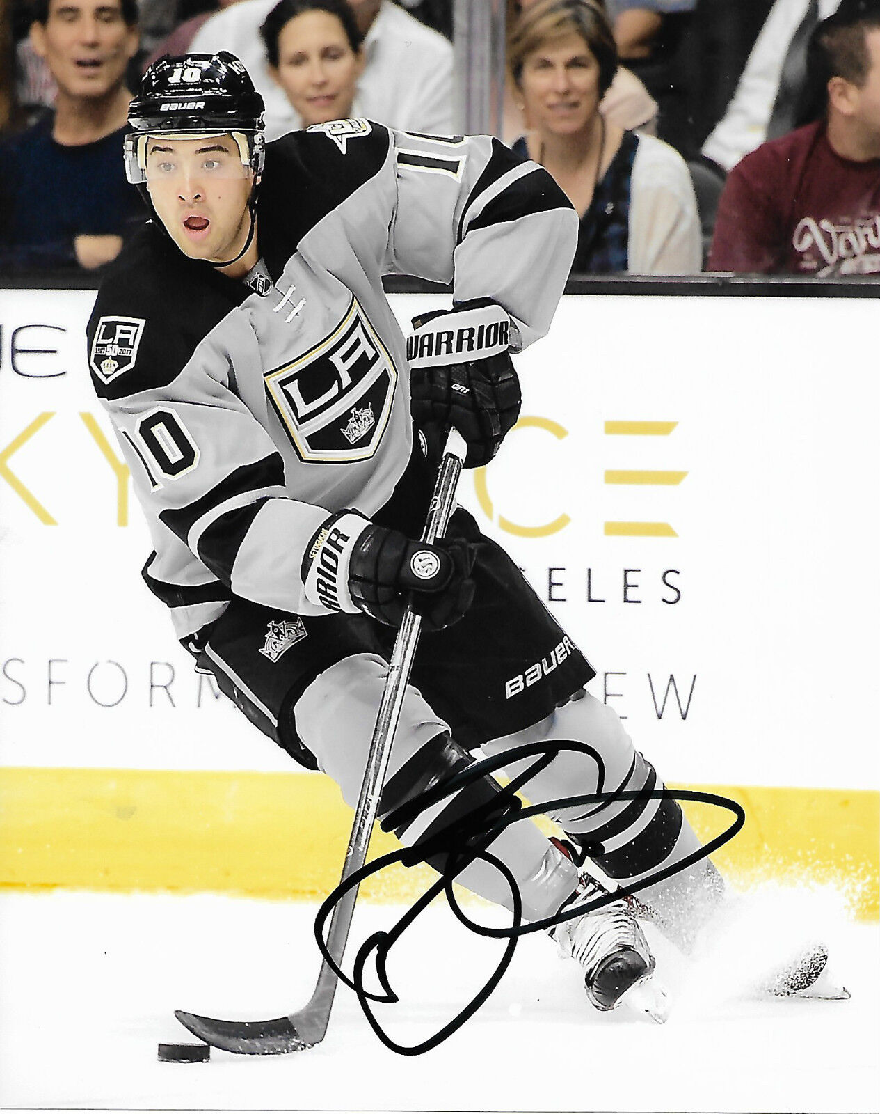 Los Angeles Kings Devin Setoguchi Signed Autographed 8x10 Photo Poster painting COA