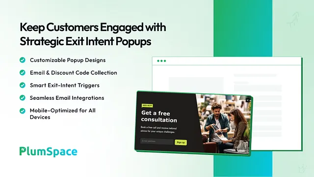 Exit Intent Popup