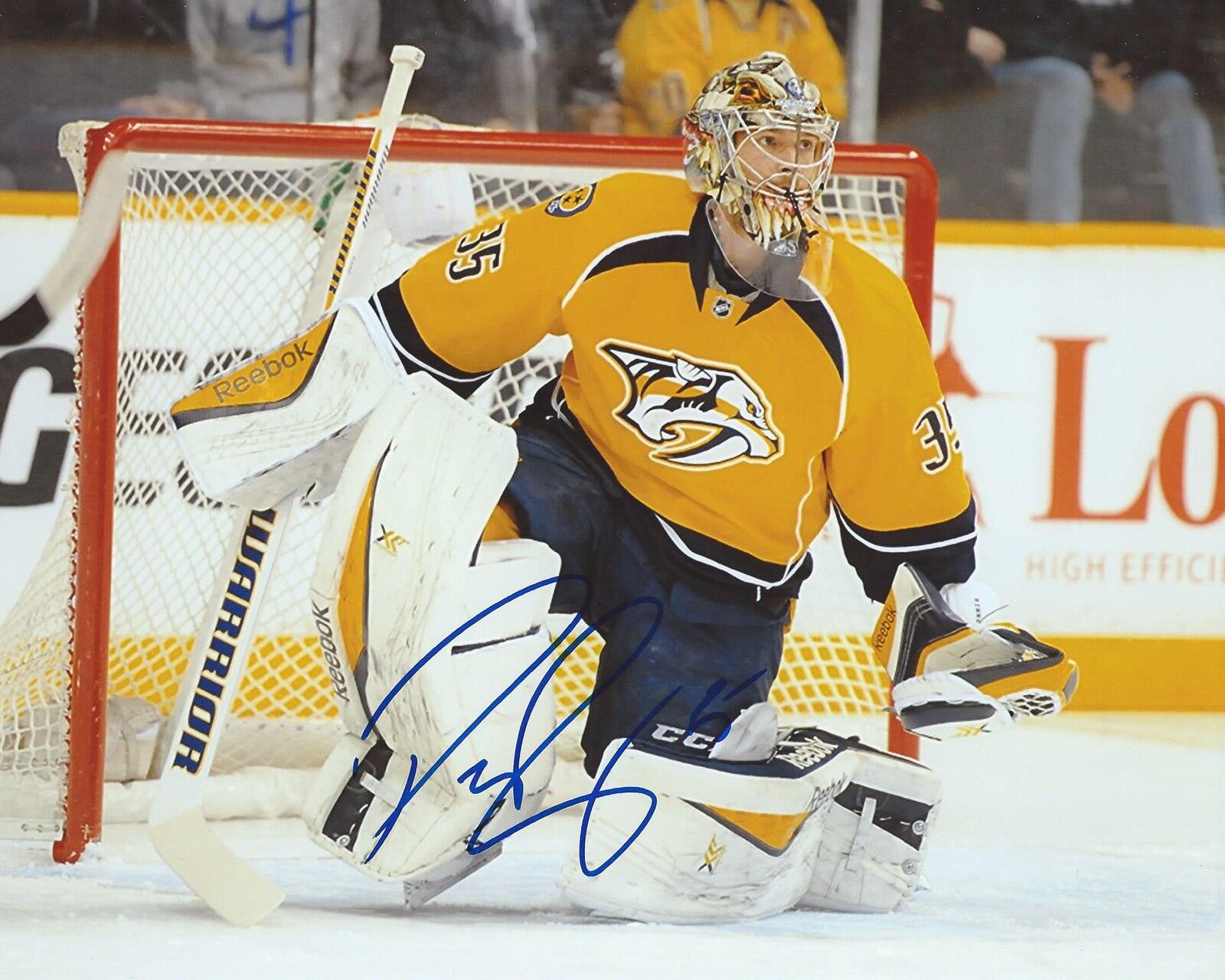 Pekka Rinne Signed 8x10 Photo Poster painting Nashville Predators Autographed COA